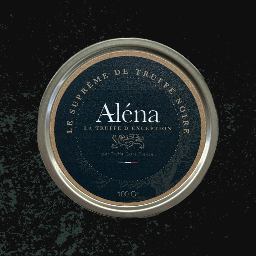 gamme de la quintessence de la truffe noire suprême de truffe Aléna