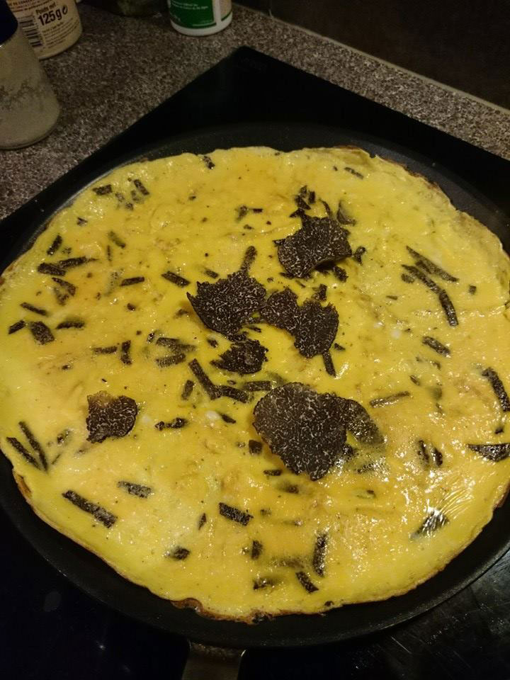 Omelette à la truffe : (Truffe Noire / Truffe d’été/Truffe de Bourgogne ...