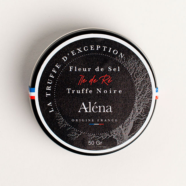 Fleur de sel à la truffe noire