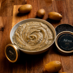 Purée de pomme de terre à la truffe noire